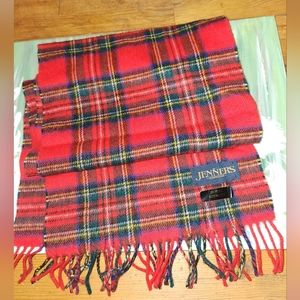 Taken with Without Flash VTG Jenners Edinburgh Royal Stewart Lambswool Scarf